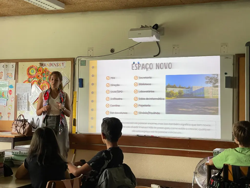 Sessão de Preparação para a Transição para o 2.º Ciclo – EB de Monte Largo