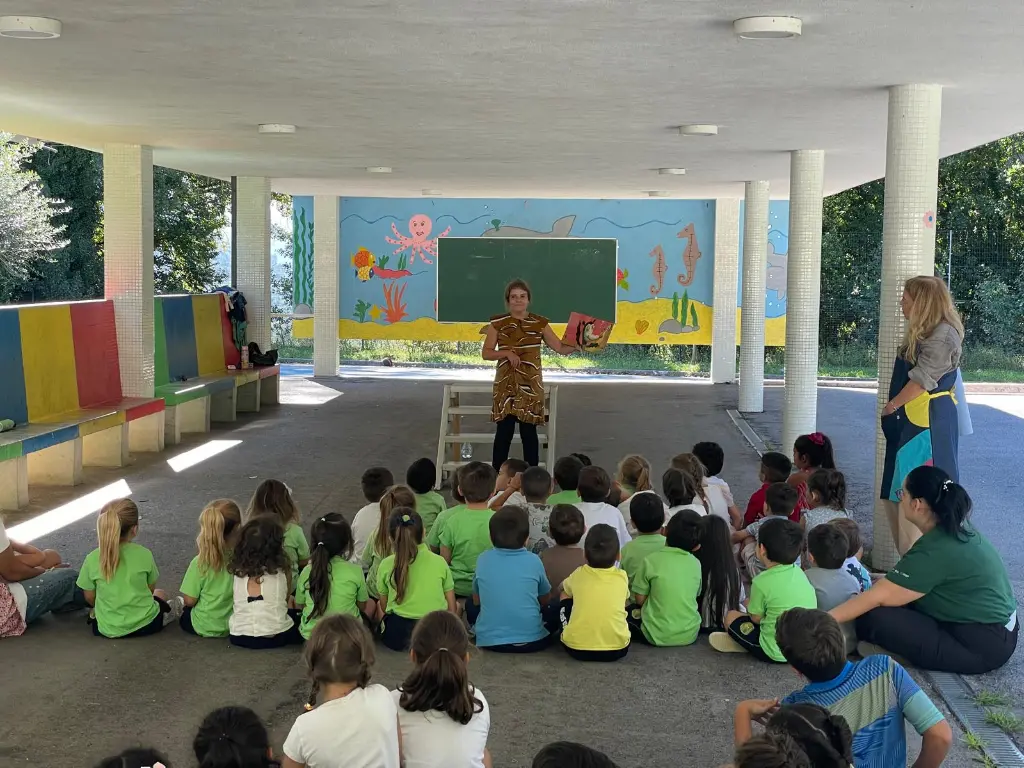 Primeiro dia de aulas na EB de Infantas