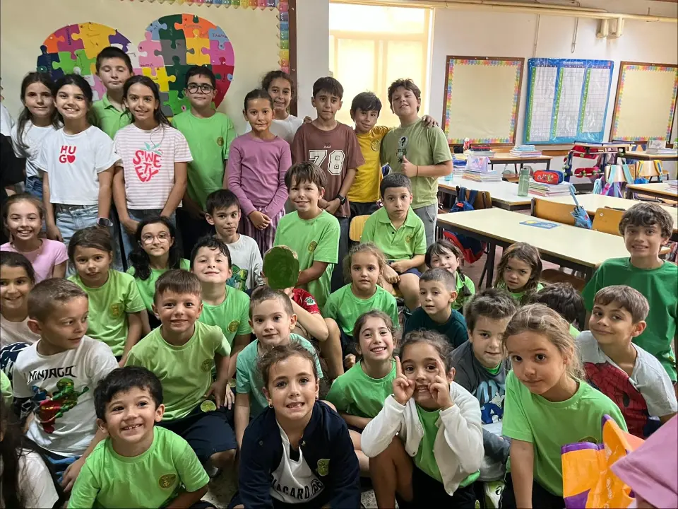 Apadrinhamento entre o 4.º e o 1.º ano